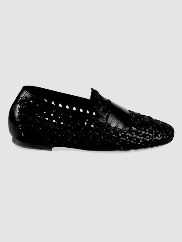 Mocassino capra nero