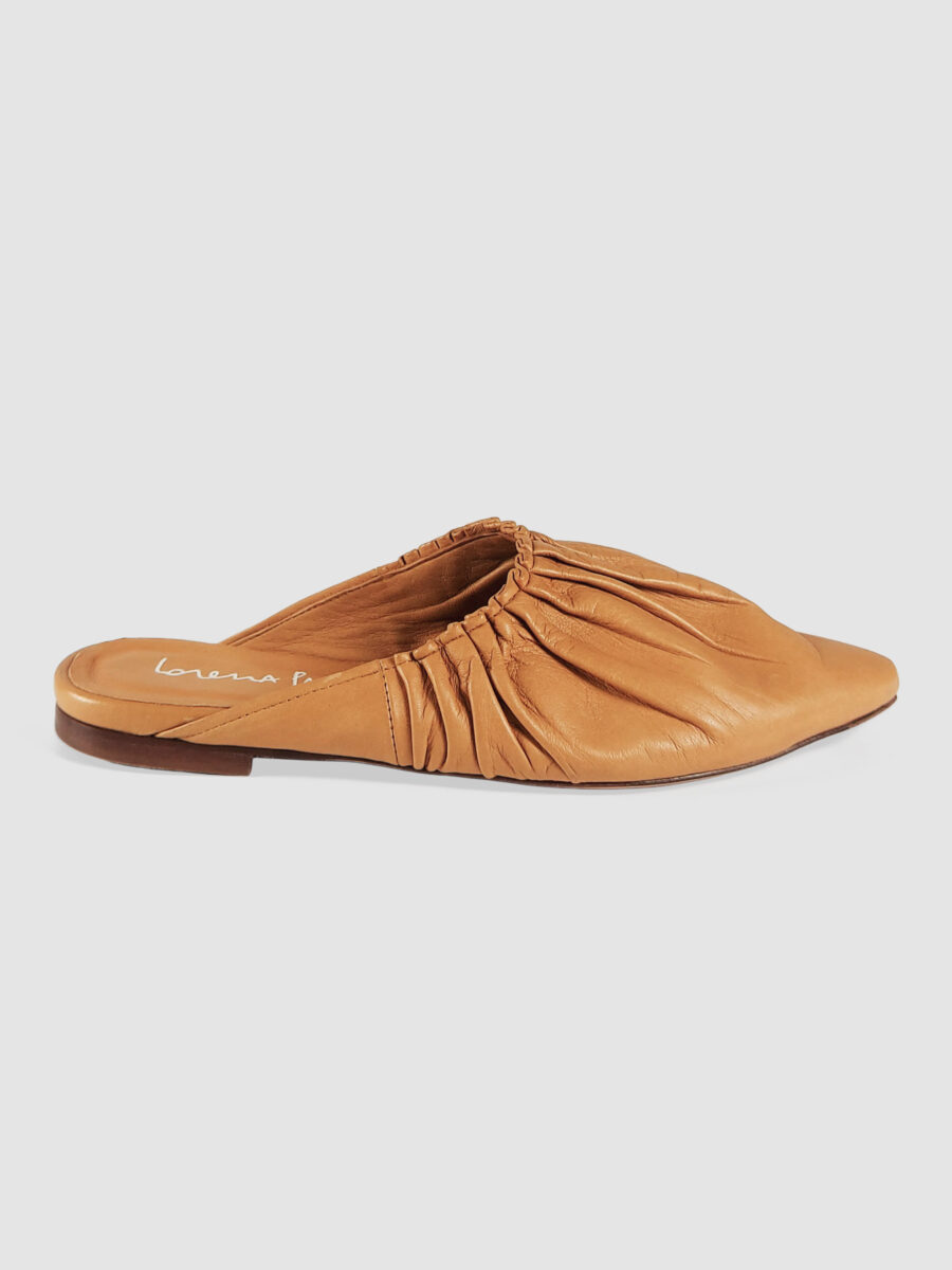 Sabot nappa ocra