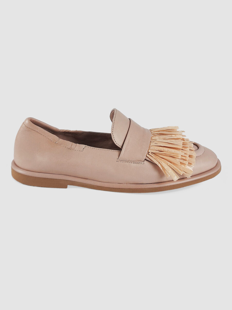 Mocassino nappa sand