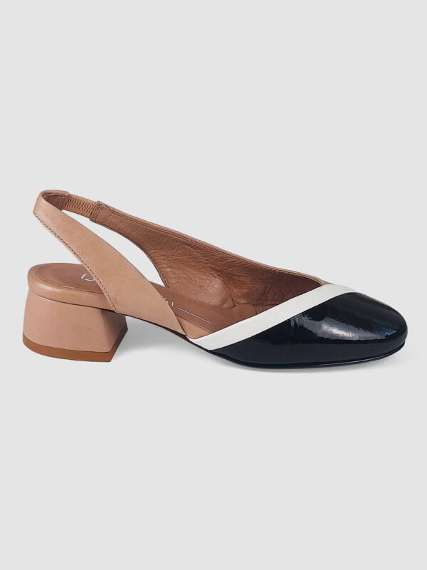 Sandalo nappa sand/nero