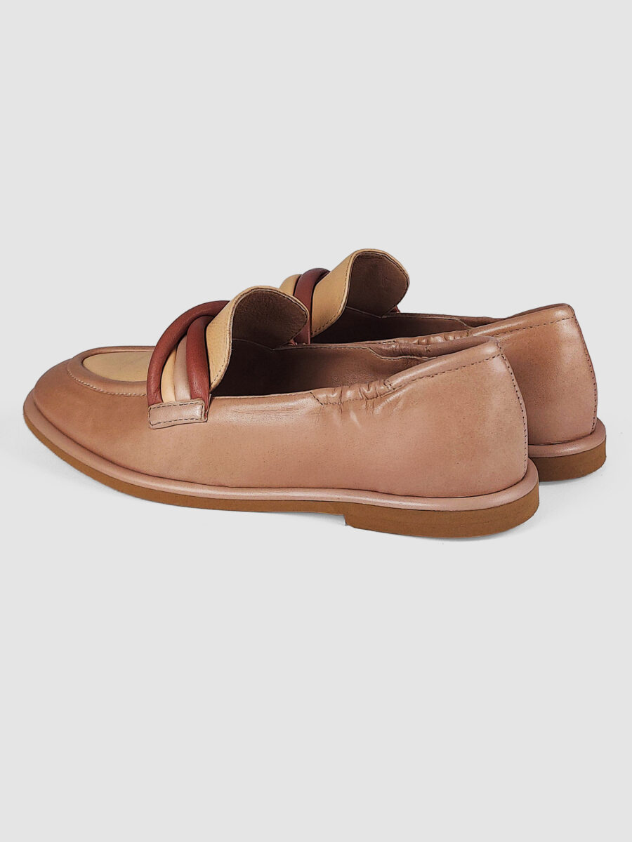 Mocassino Zoya nappa sand - immagine 3