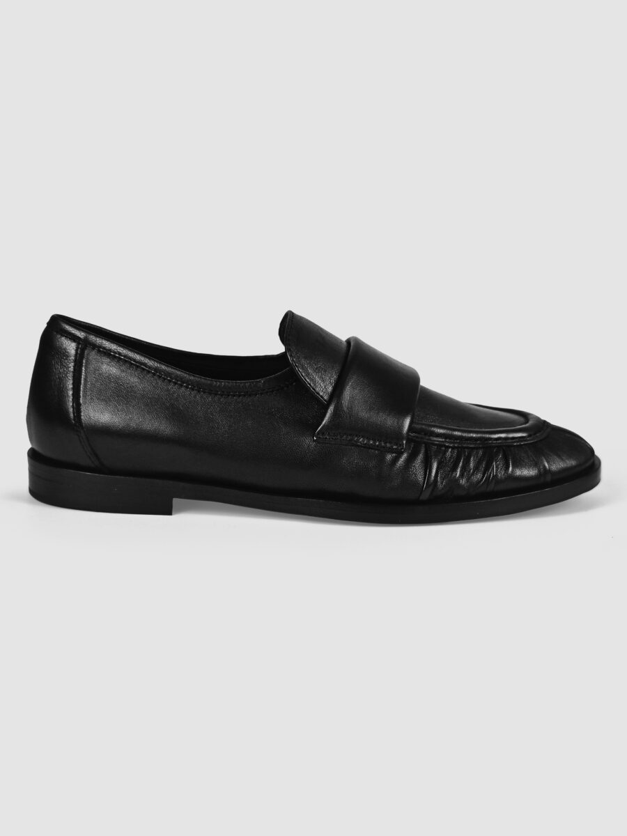 Mocassino nappa nero