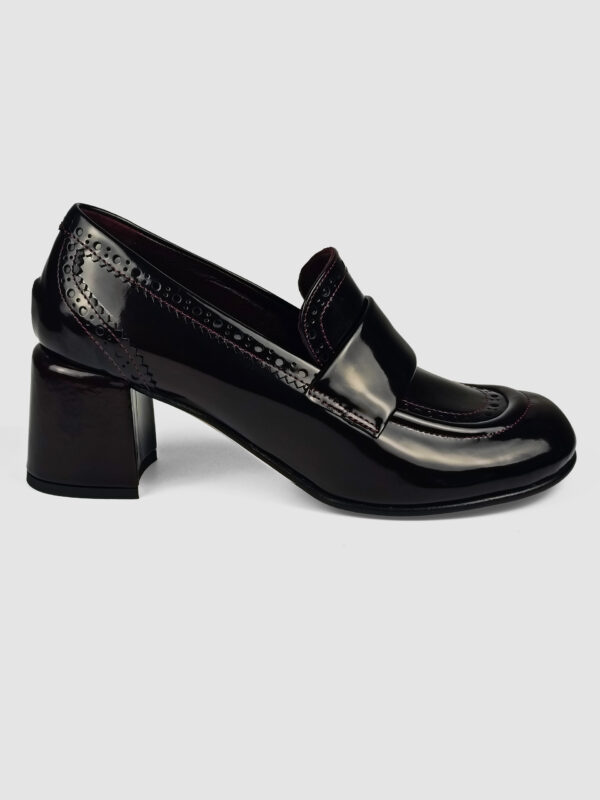 Mocassino T50 abrasivato bordeaux